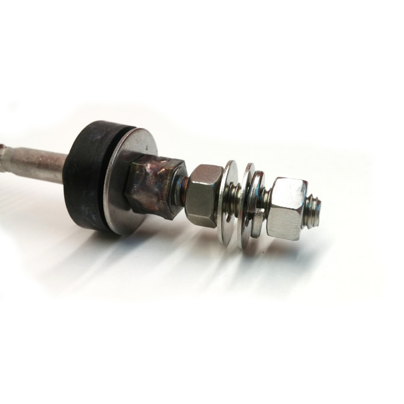 Hanger bolt washer setup